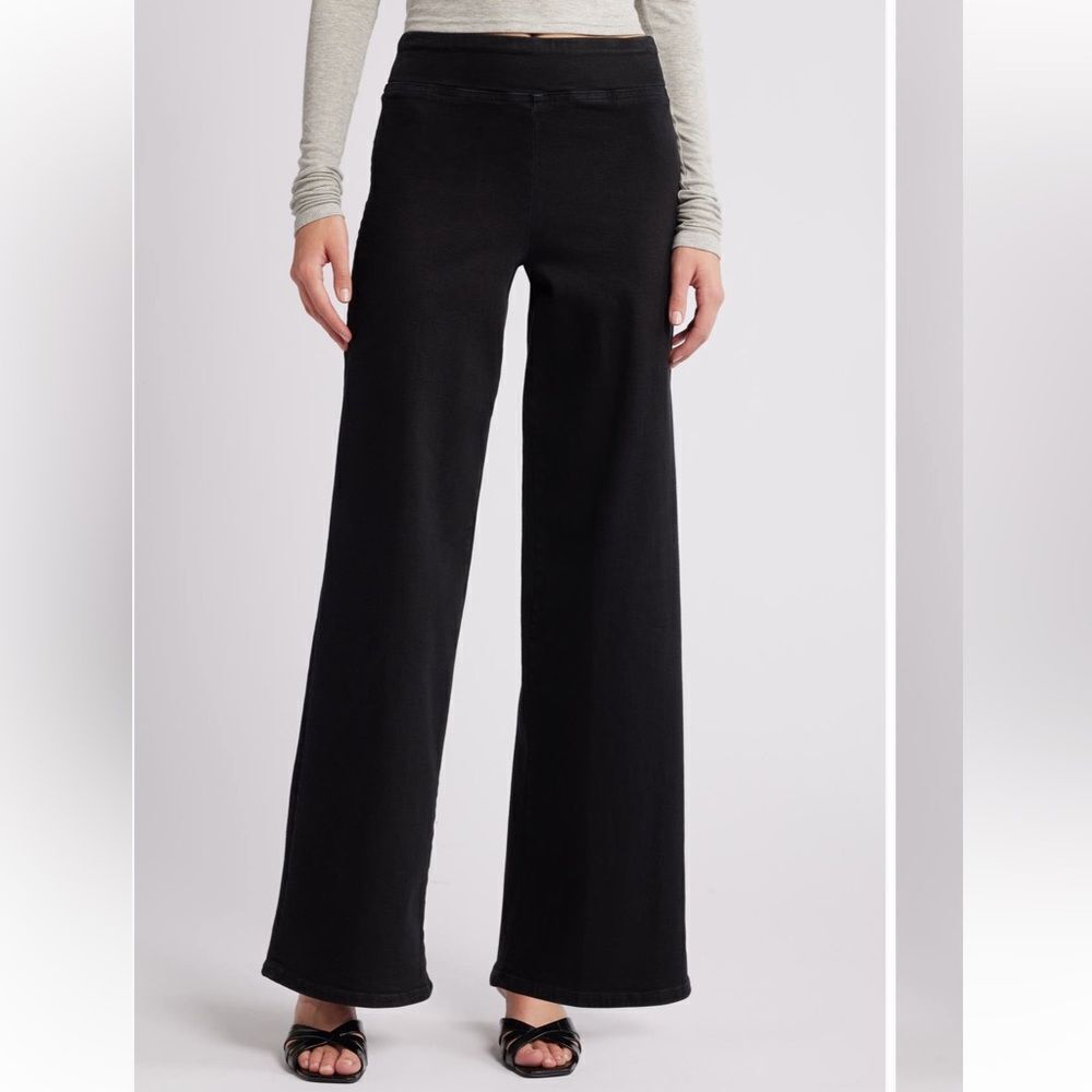 FRAME Jetset Slim Palazzo Wode Leg Pull on Jeans NWOT